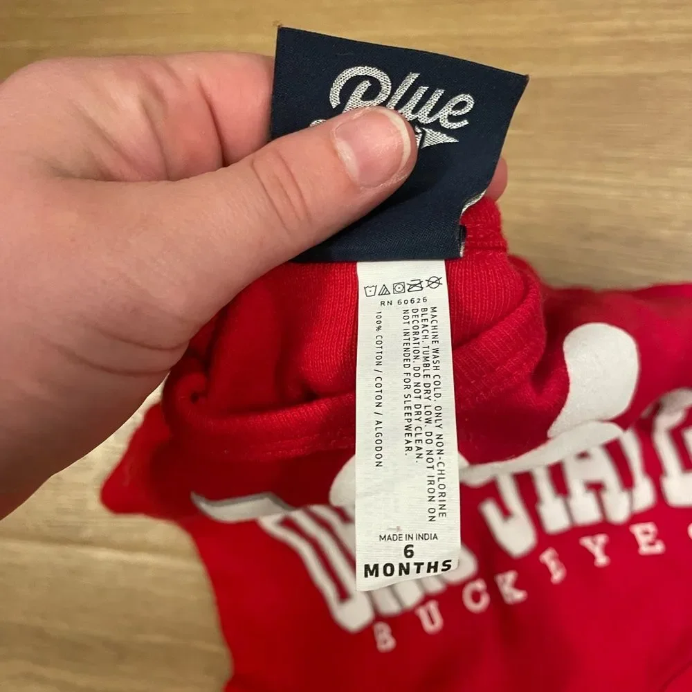 Walt Disney ohio red baby